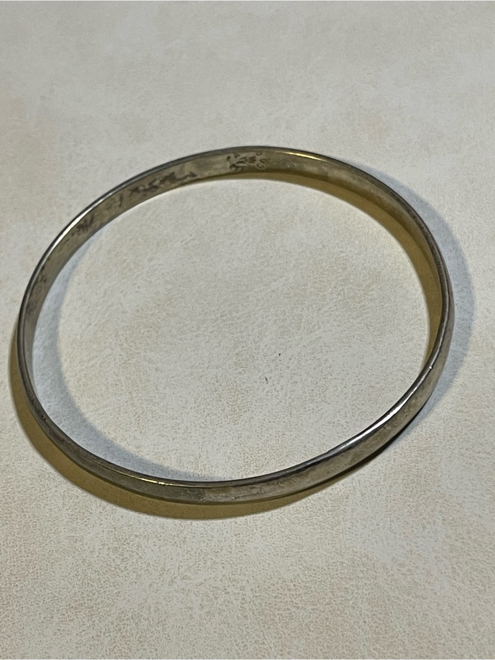 Vintage Mexican Silver”.925” Eagle Hallmark Stamped Bracelet Sz 8+ / 16.791grams